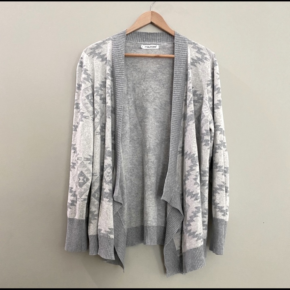 Maurices Open Front Sweater